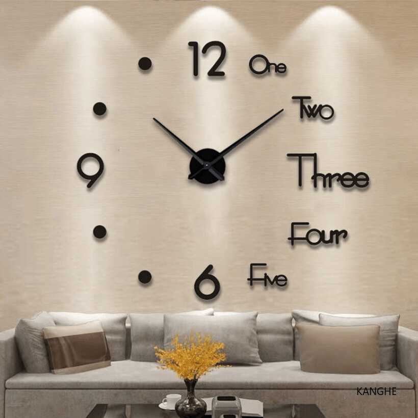 Modern 3D Wall Clock