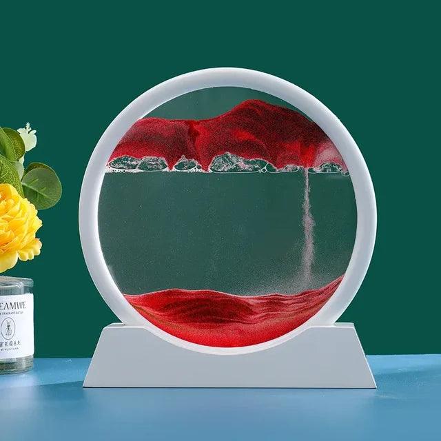 3D Moving Sand Art Hourglass