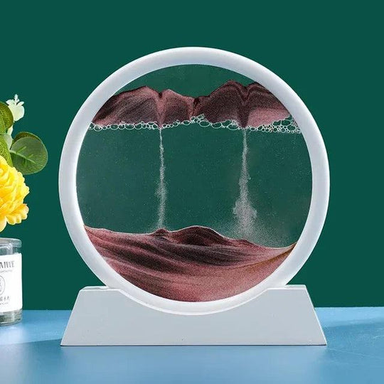 3D Moving Sand Art Hourglass
