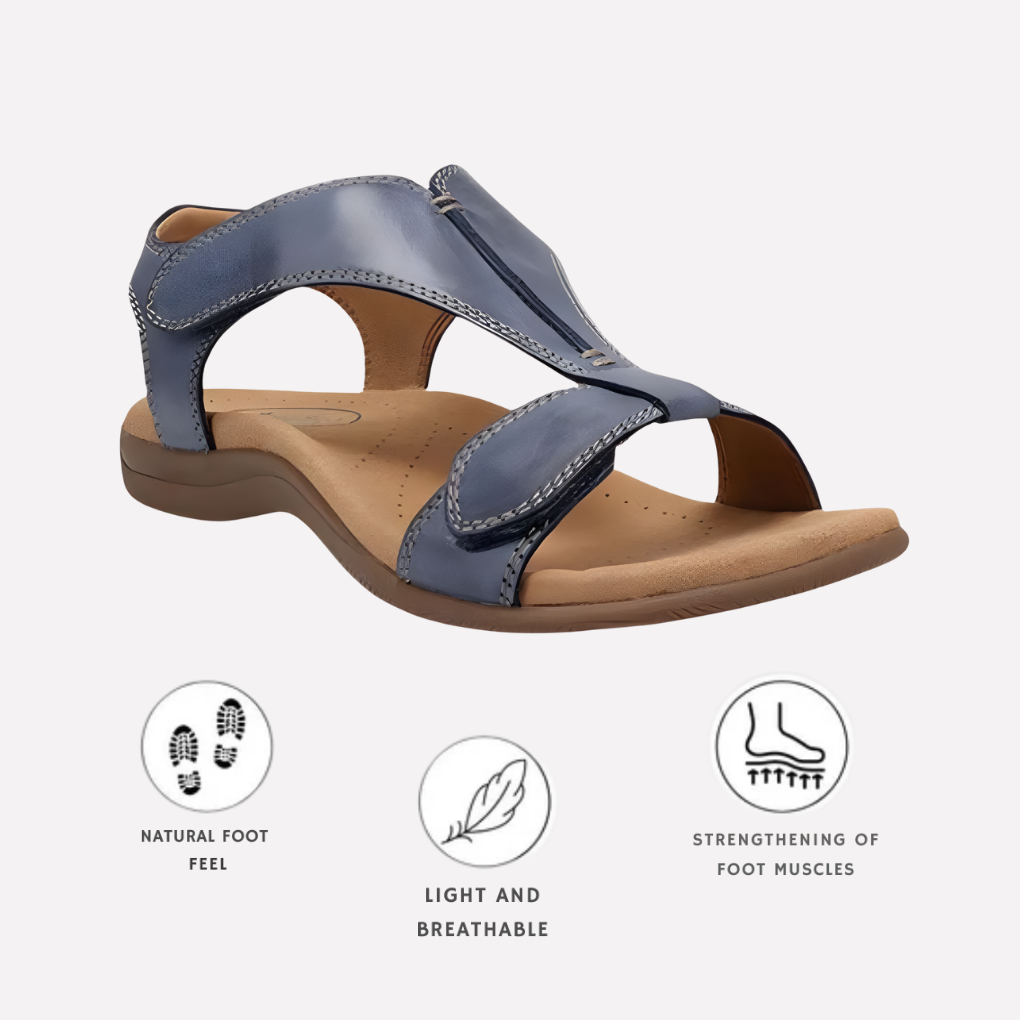 Ergonomic Women's Sandals with Adjustable Straps
