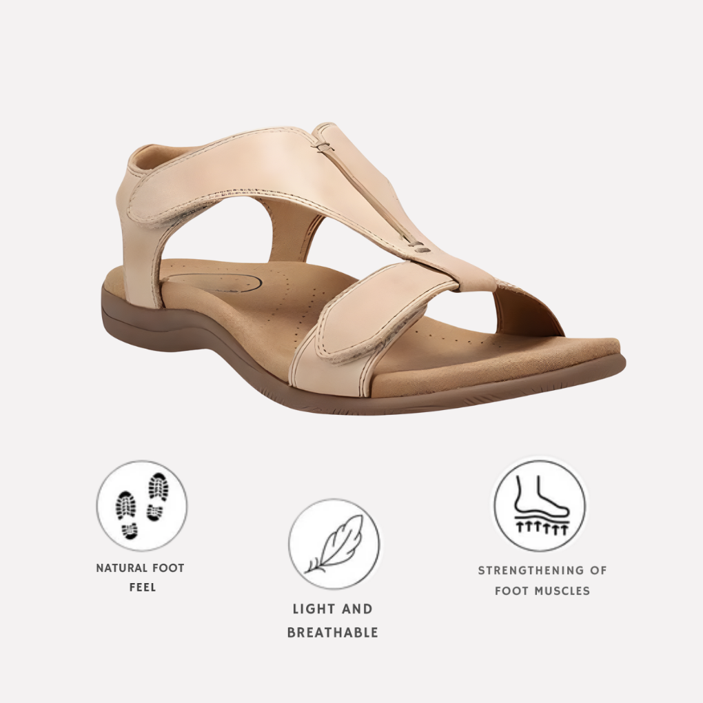 Ergonomic Women's Sandals with Adjustable Straps