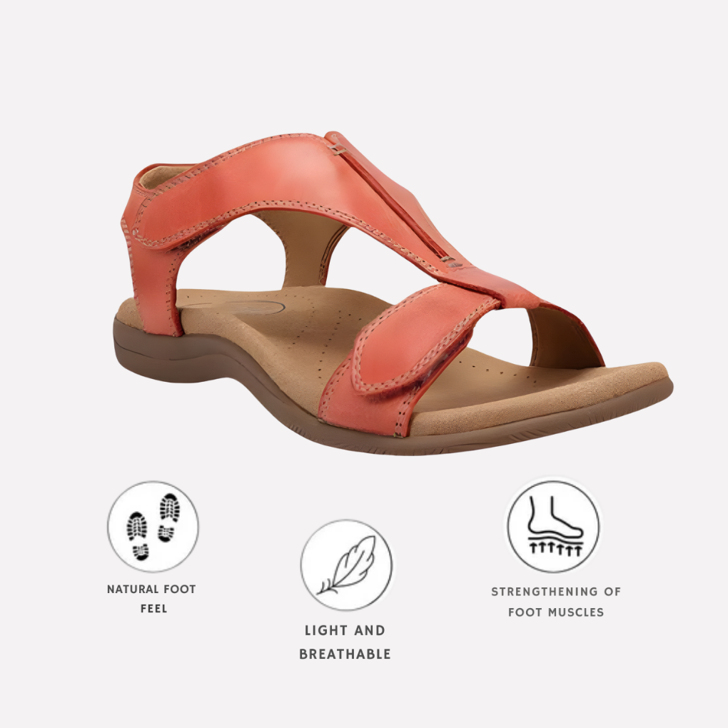 Ergonomic Women's Sandals with Adjustable Straps