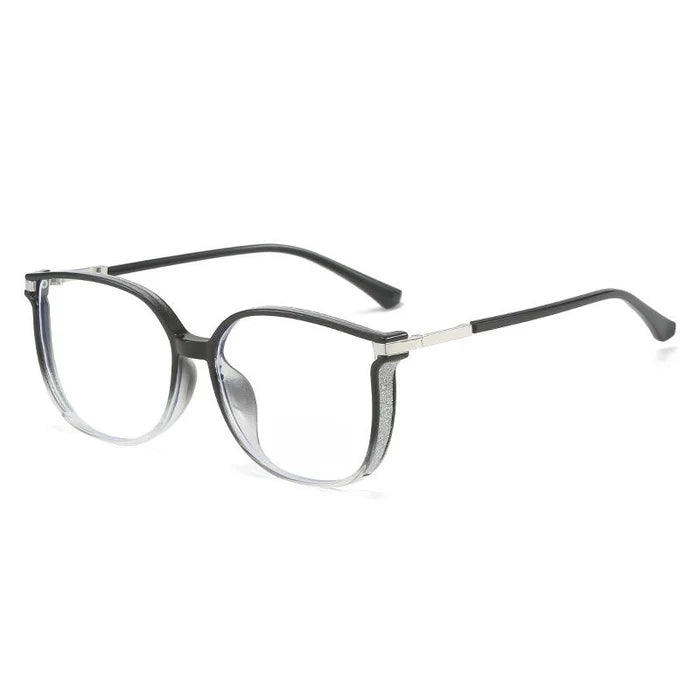Oversized Reading Glasses for Women with Metal Accents