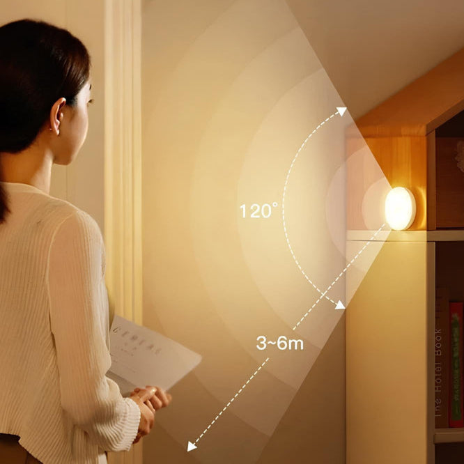 Wireless Motion Sensor Lamp - Battery & USB Closet Light