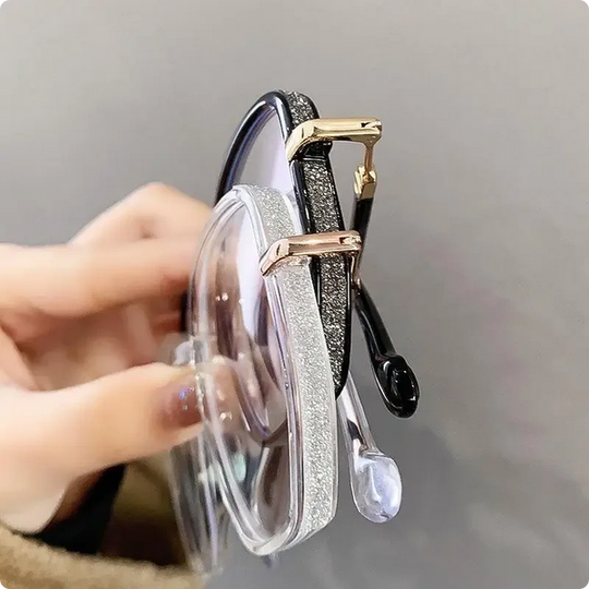 Oversized Reading Glasses for Women with Metal Accents