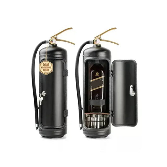 Fire Extinguisher Shaped Hidden Mini Bar Bottle Holder