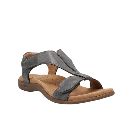 Women's Leather T-Strap Sandals – Comfortable & Adjustable