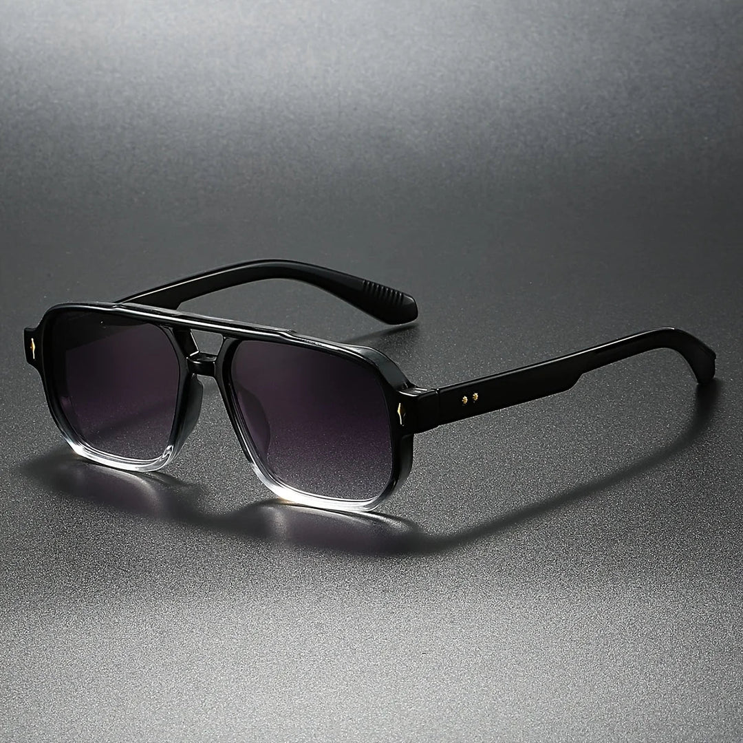 Vintage Square Sunglasses – UV400 Lightweight