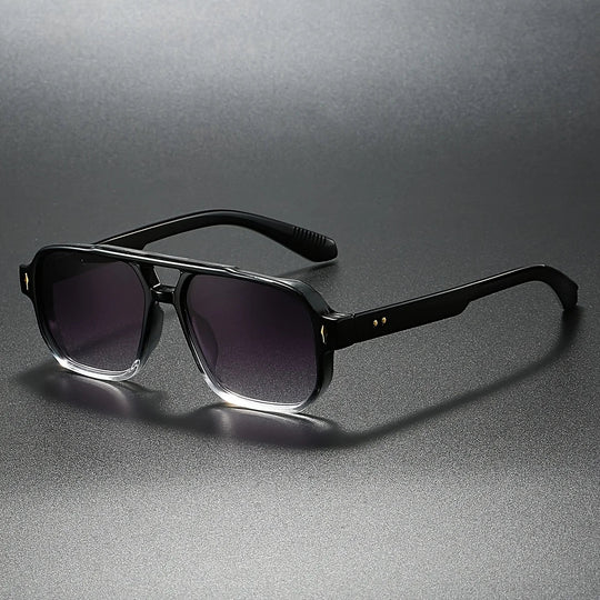Vintage Square Sunglasses – UV400 Lightweight