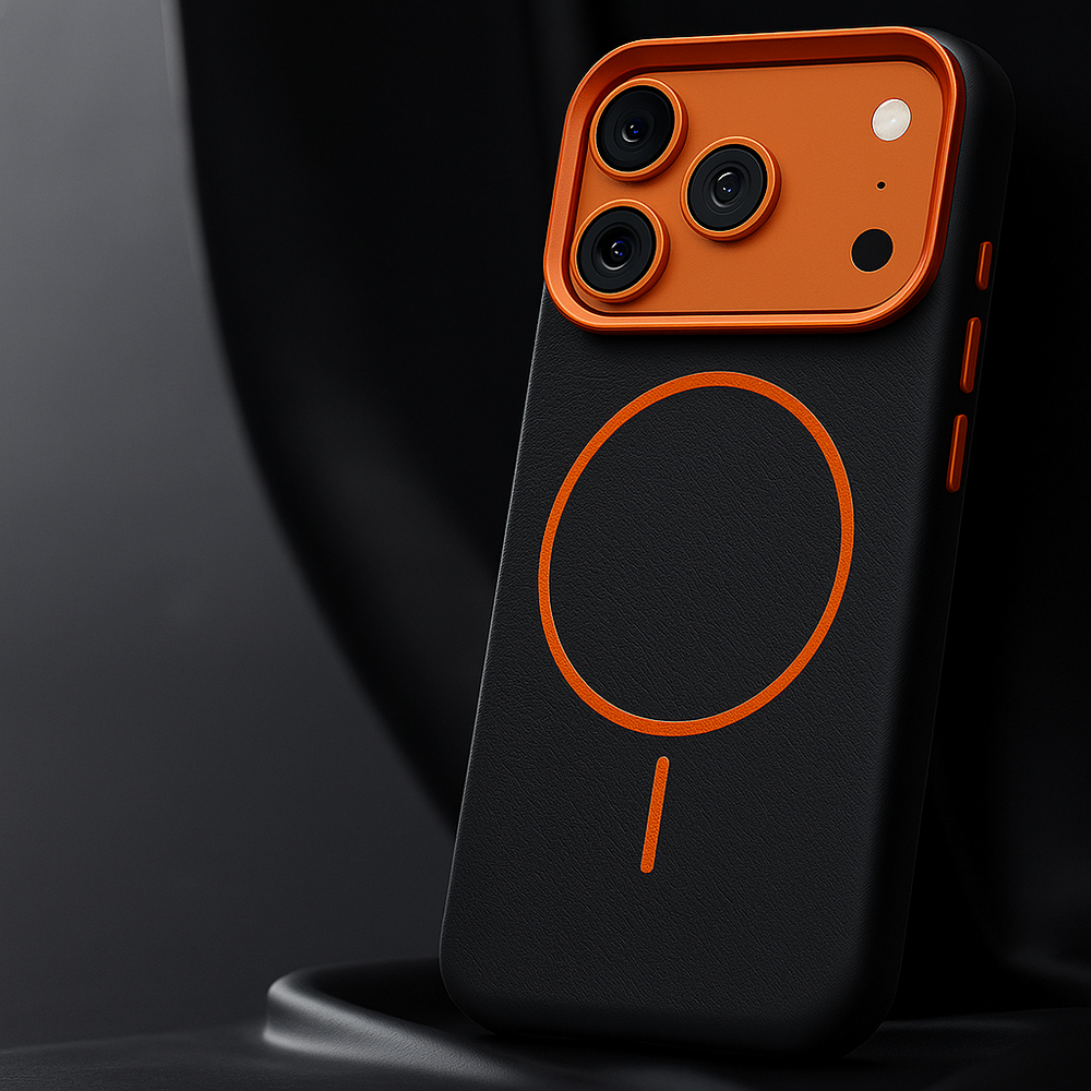 Leather iPhone 17 Case - Compatible