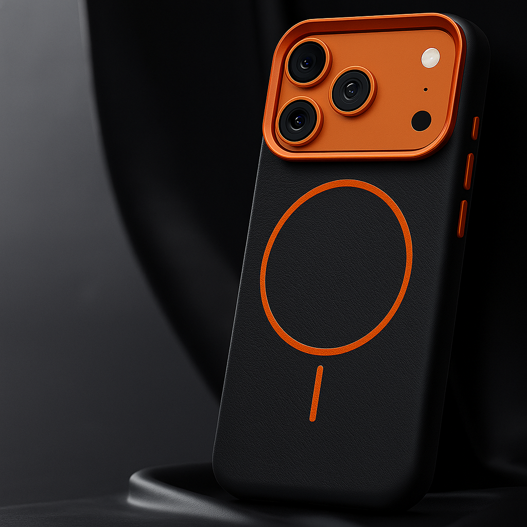 Leather iPhone 17 Case - Compatible