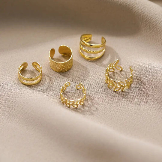 Ear Cuff & Stud Earring Set – Stylish Jewelry Gift
