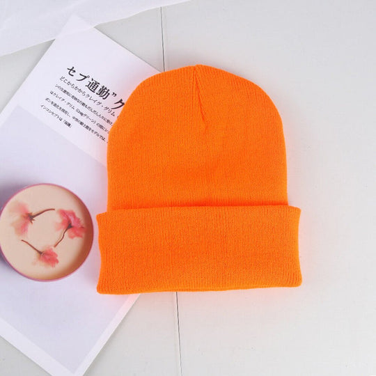 Unisex Cashmere Beanie - Soft Knit Winter Hat