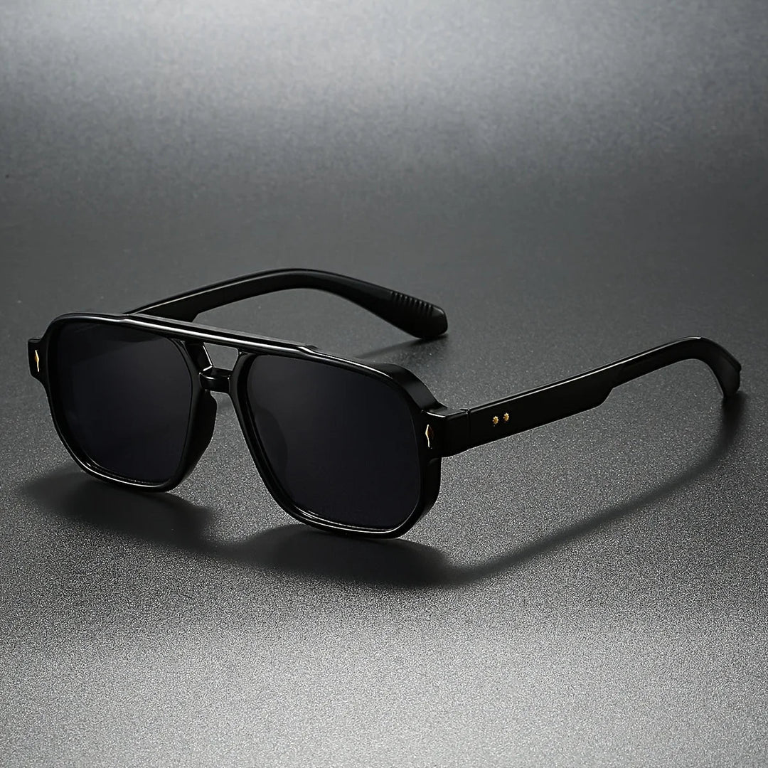 Vintage Square Sunglasses – UV400 Lightweight