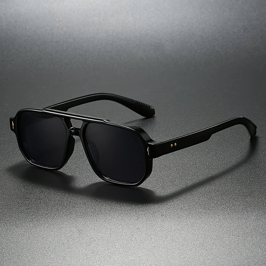 Vintage Square Sunglasses – UV400 Lightweight