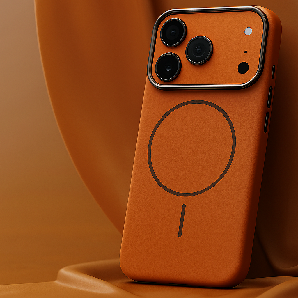 Leather iPhone 17 Case - Compatible