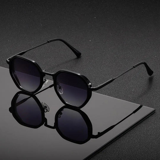 Men's Sunglasses - Geometric Alloy Frame