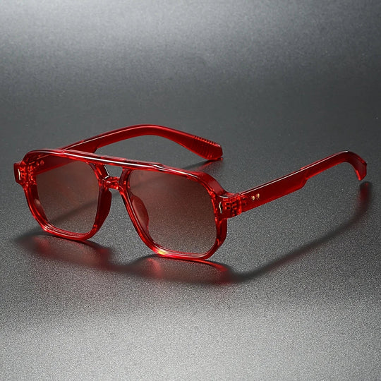 Vintage Square Sunglasses – UV400 Lightweight