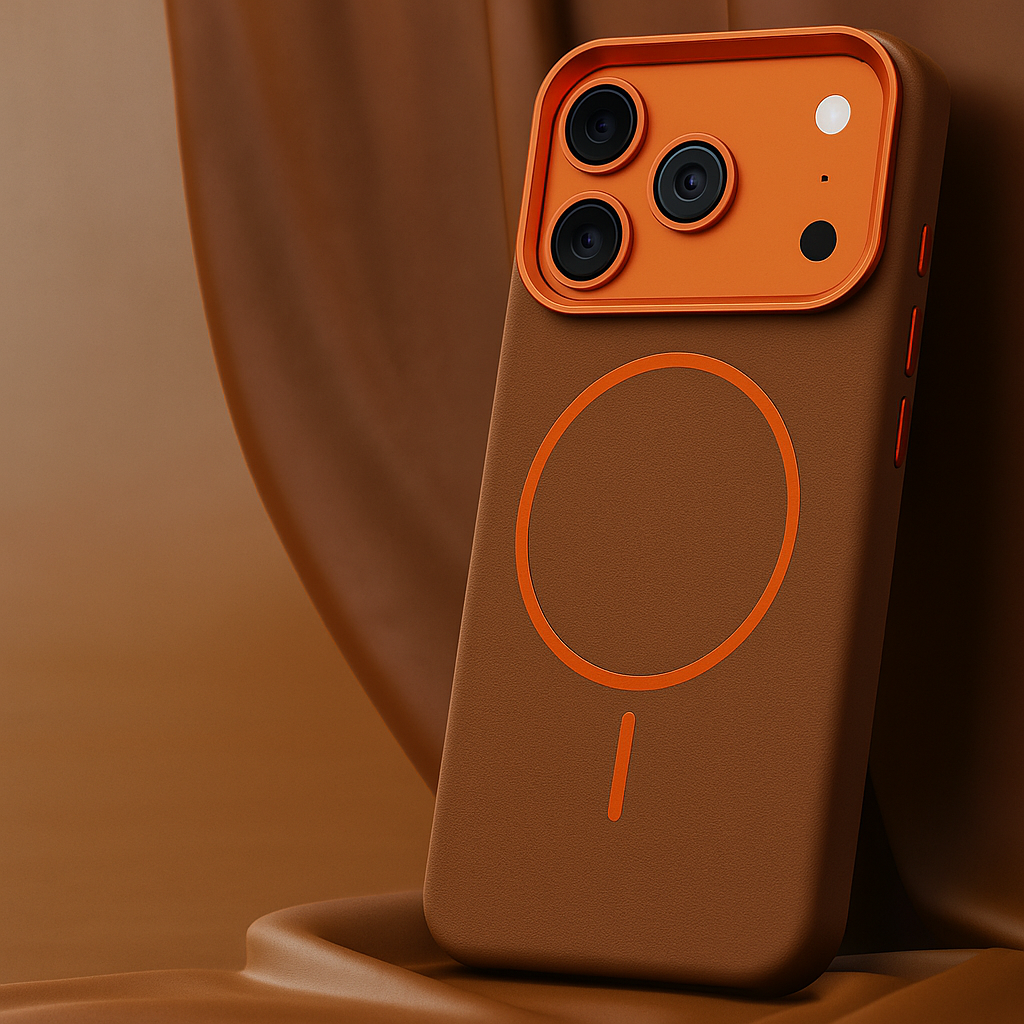 Leather iPhone 17 Case - Compatible