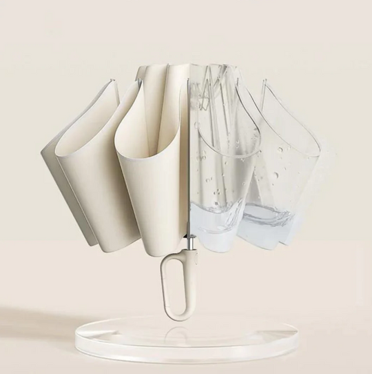 Windproof Reflective Umbrella – Storm-Resistant & Waterproof