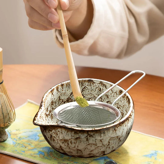 Matcha Set - 6-Piece with Bamboo Whisk and Bowl