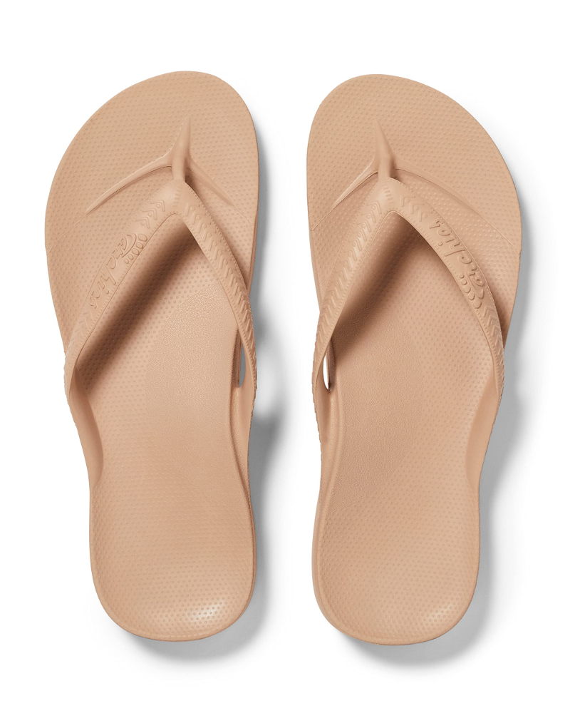 Ergonomic Unisex Flip-Flops - Arch Support & Anti-Shock