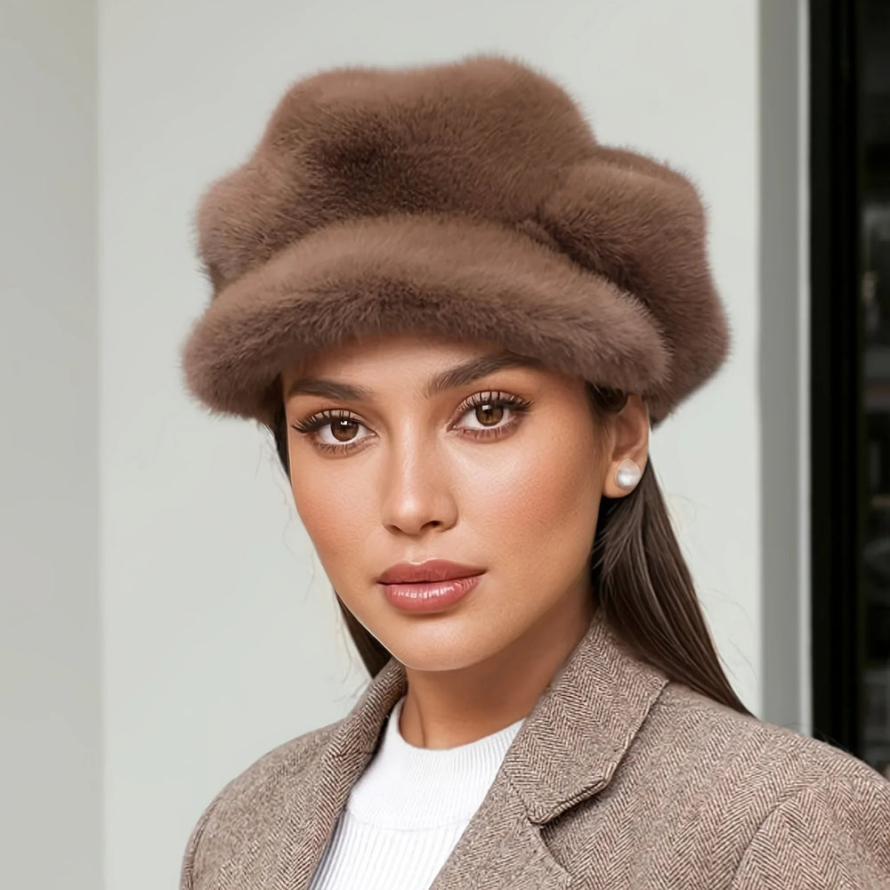 Baker Boy Cap - Soft Flat Cap with Relaxed Fit