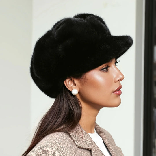 Baker Boy Cap - Soft Flat Cap with Relaxed Fit