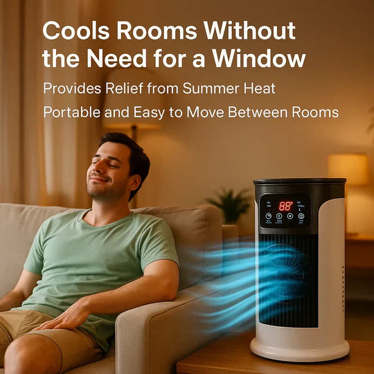 Portable Air Cooler - Energy-Efficient for Home & Office
