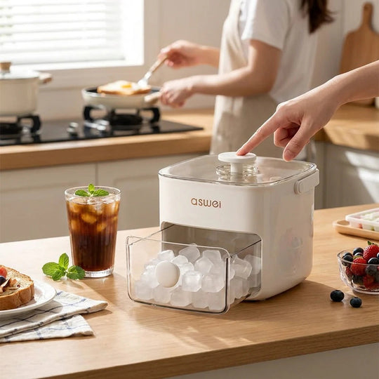 Electric Ice Maker – Ice Cubes & Ice Balls for Home Bar