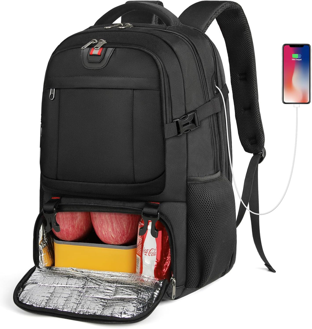 Extra Large Travel Laptop Backpack with USB Charging Port