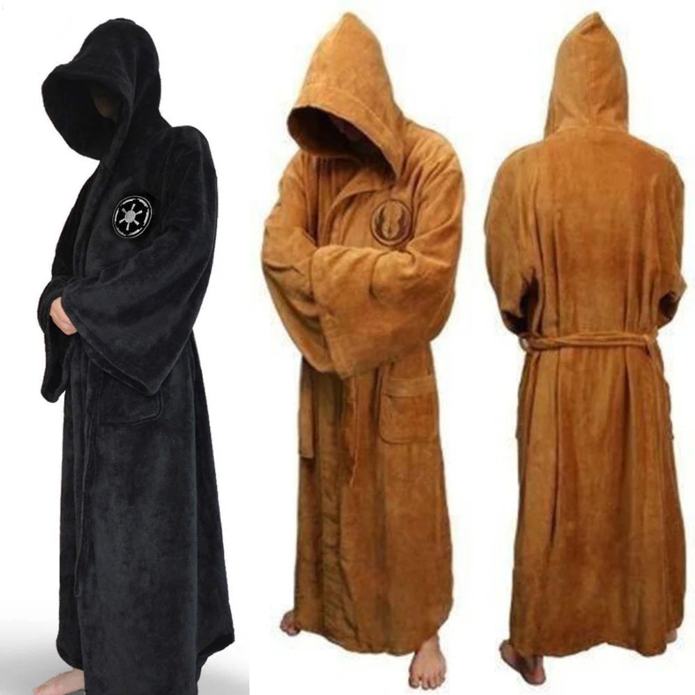 Men's Flannel Bathrobe – Long, Warm & Soft