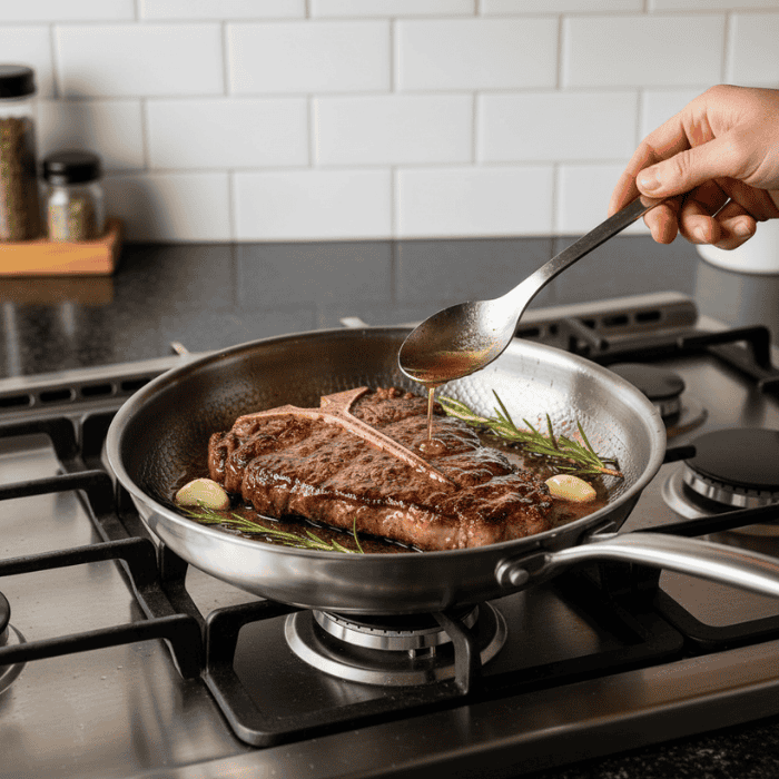 Titanium Non-Stick Frying Pan – Chemical-Free Cookware
