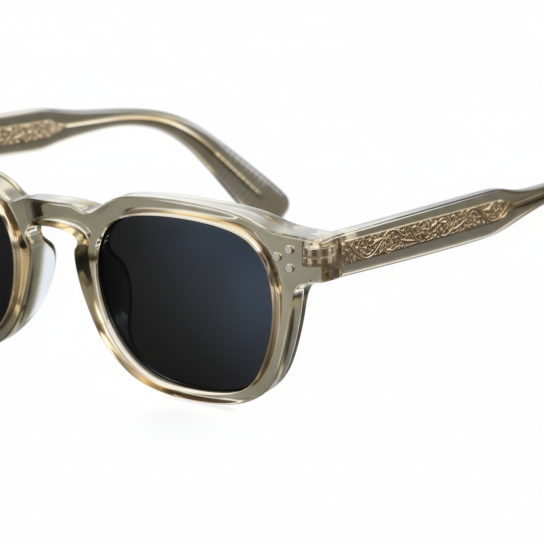 Polarized Square Sunglasses - UV400 Protection - Unisex