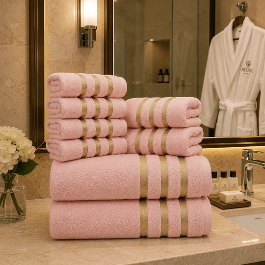Premium 8-Piece Towel Set – Soft & Absorbent