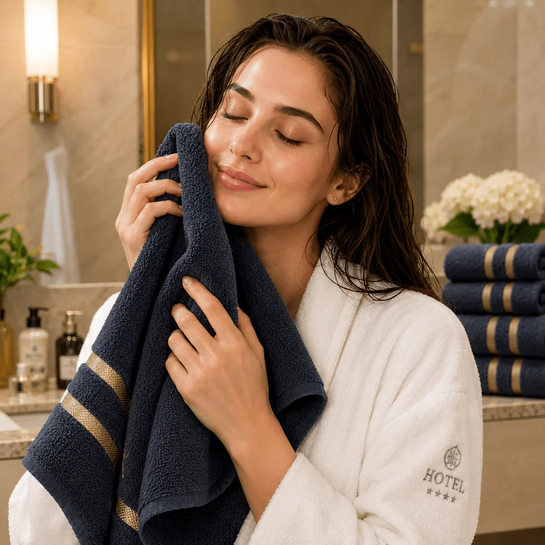 Premium 8-Piece Towel Set – Soft & Absorbent