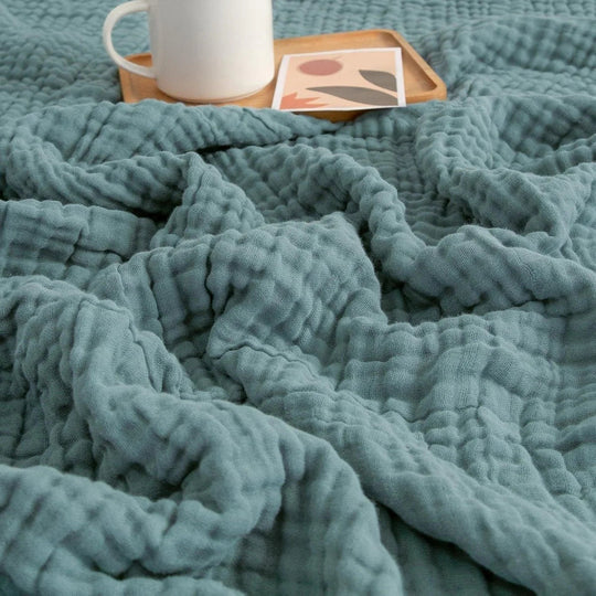 Cotton Summer Blanket – Airy & Breathable Muslin