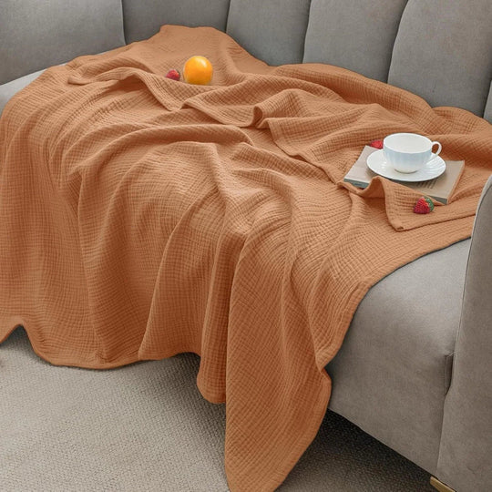 Cotton Summer Blanket – Airy & Breathable Muslin