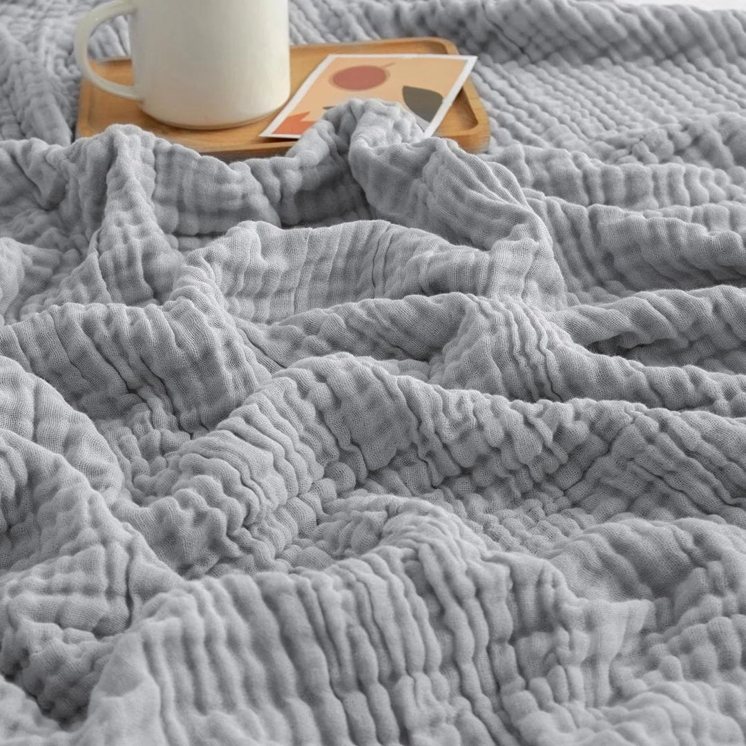 Cotton Summer Blanket – Airy & Breathable Muslin