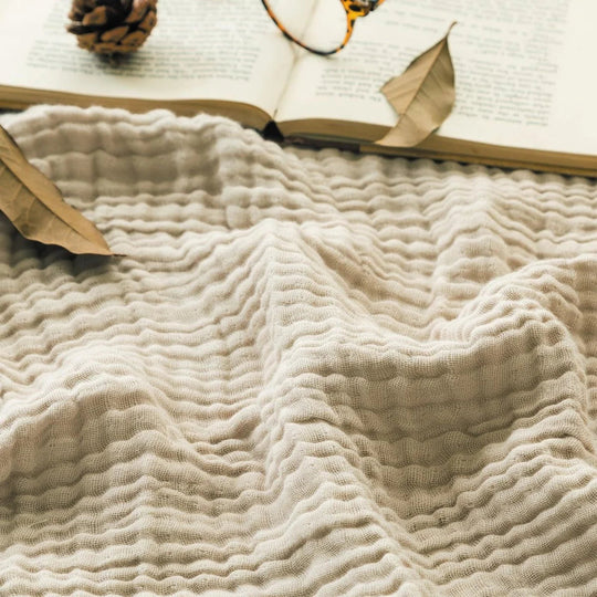 Cotton Summer Blanket – Airy & Breathable Muslin