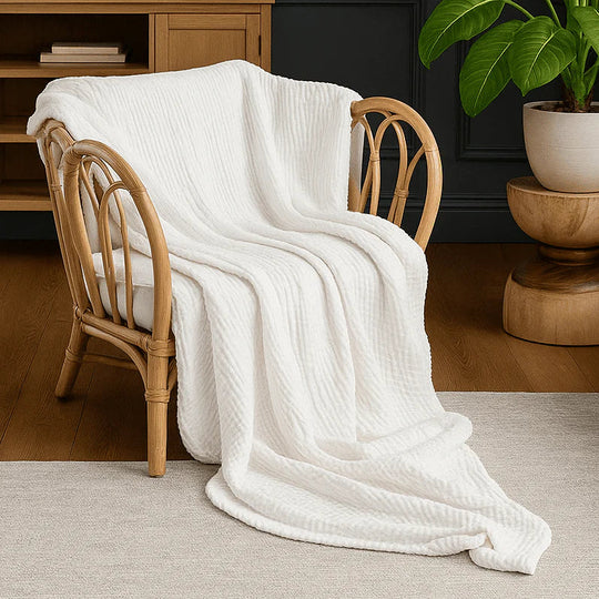 Cotton Summer Blanket – Airy & Breathable Muslin
