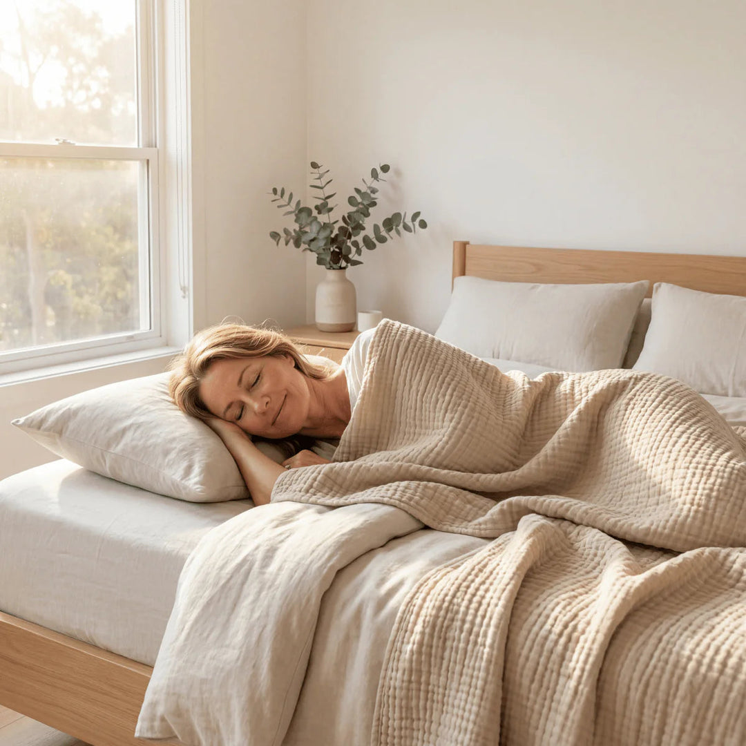 Cotton Summer Blanket – Airy & Breathable Muslin