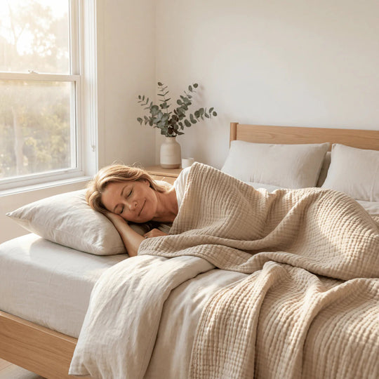 Cotton Summer Blanket – Airy & Breathable Muslin