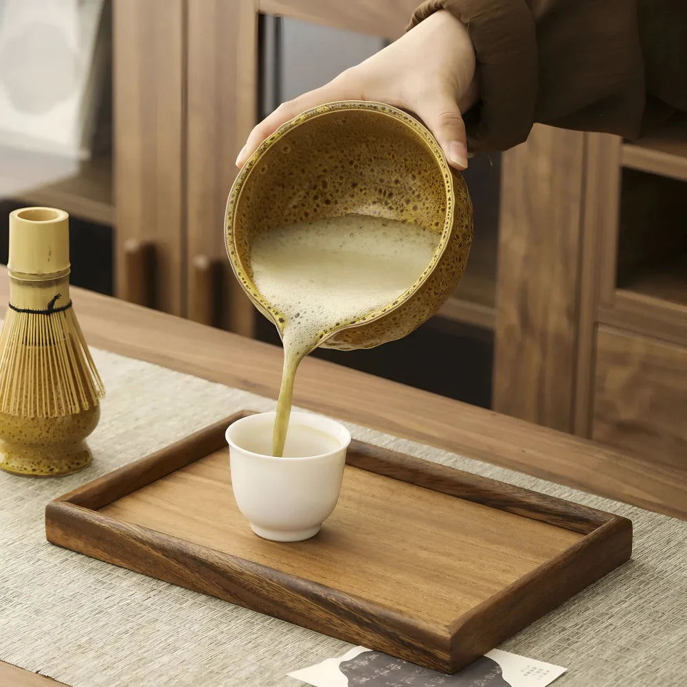 5-Piece Matcha Set - Ceramic Bowl & Bamboo Accessories