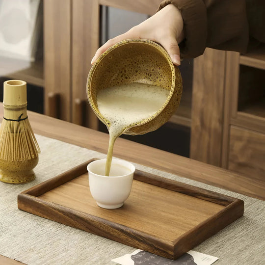 5-Piece Matcha Set - Ceramic Bowl & Bamboo Accessories