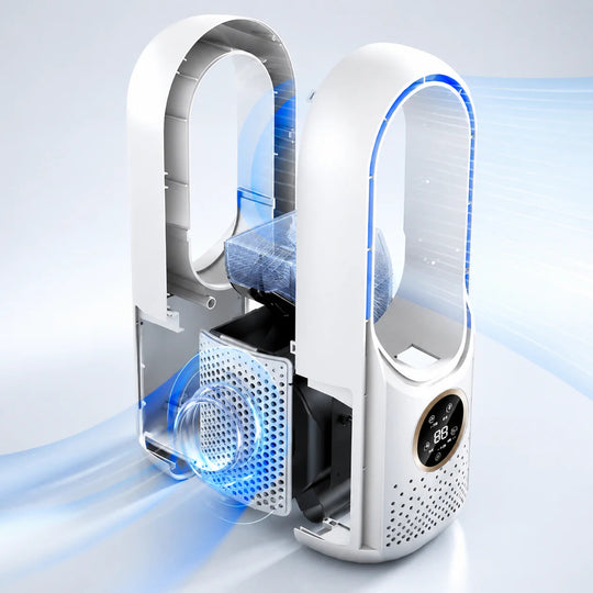 Mini Air cooler – Cordless, Silent & Bladeless