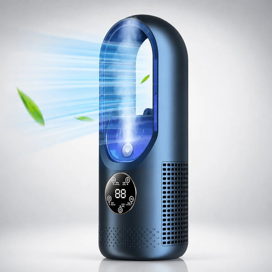 Mini Air cooler – Cordless, Silent & Bladeless