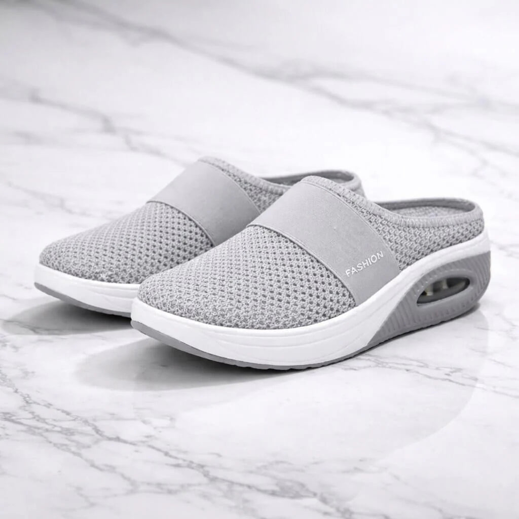 Slip-On Slippers - Wide Fit for Home