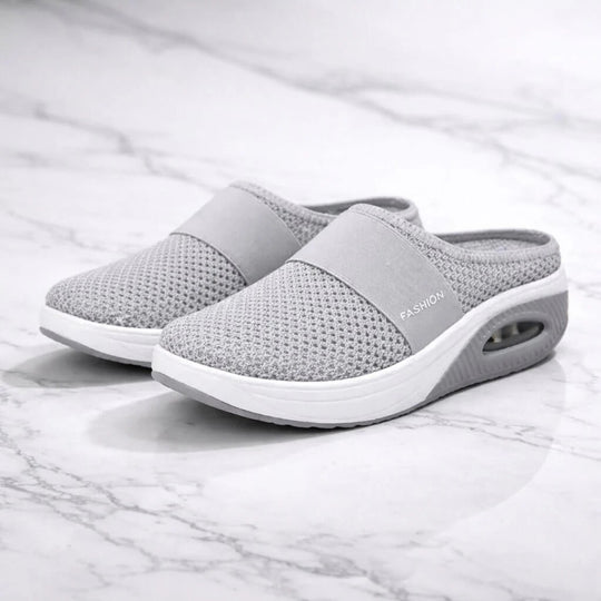 Slip-On Slippers - Wide Fit for Home