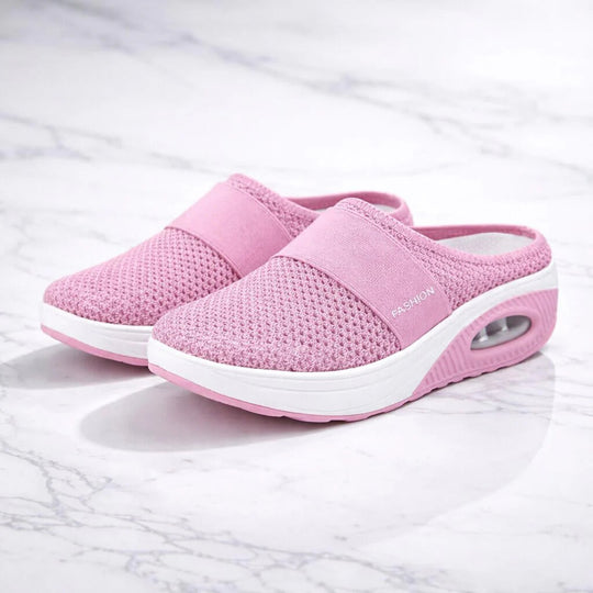 Slip-On Slippers - Wide Fit for Home